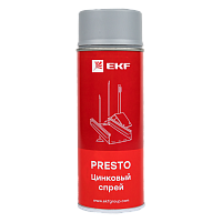 Цинковый спрей Presto 400мл EKF | код. lp-zinc | EKF